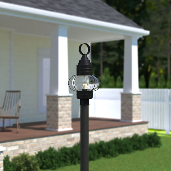 Chatham Textured Black Outdoor Post Light, image 2