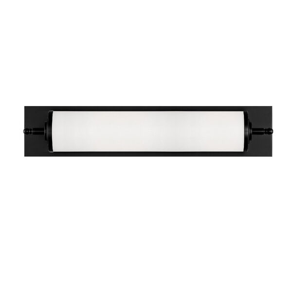 Foster Matte Black 24-Inch One-Light Wall Sconce, image 1