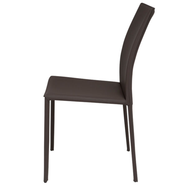 Sienna Dark Brown Dining Chair, image 3