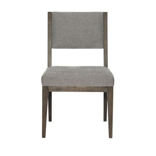 Linea Gray Dining Upholstered Side Chair, image 1