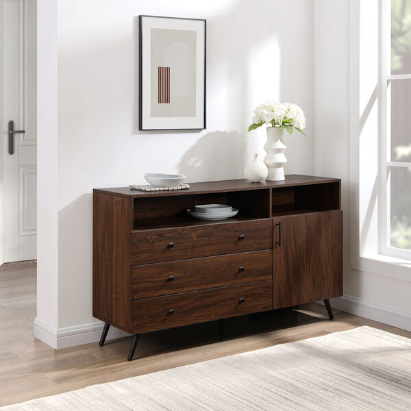 Asher 52-Inch Three-Drawer One-Door Sideboard, image 4