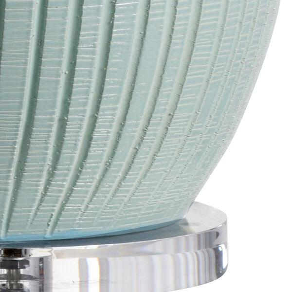 Vietri Mint Glaze One-Light Table Lamp, image 2