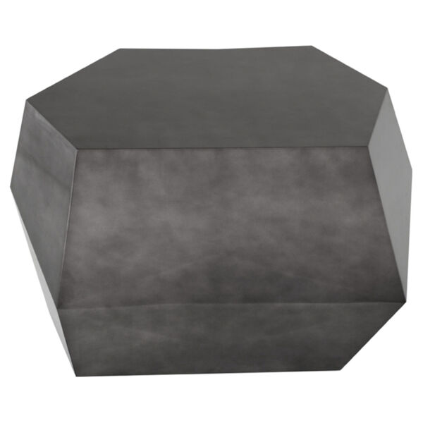 Gio Lacquered Pewter Coffee Table, image 3
