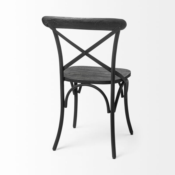 Etienne I Dark Brown and Black Dining Chair, image 6