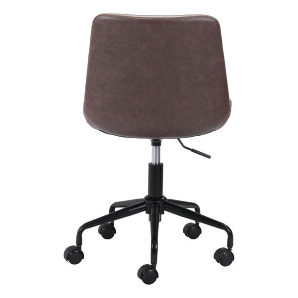 Byron Brown and Black Office Chair, image 5