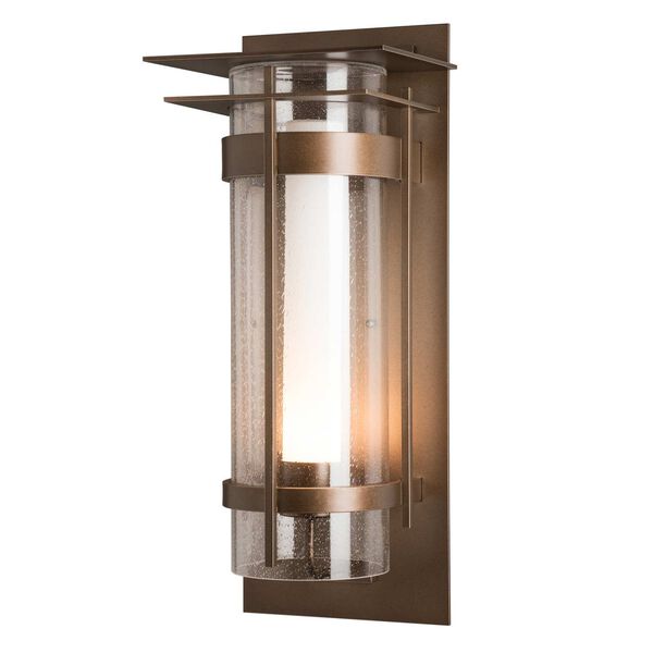 Banded Bronze One-Light Outdoor Sconce, image 2