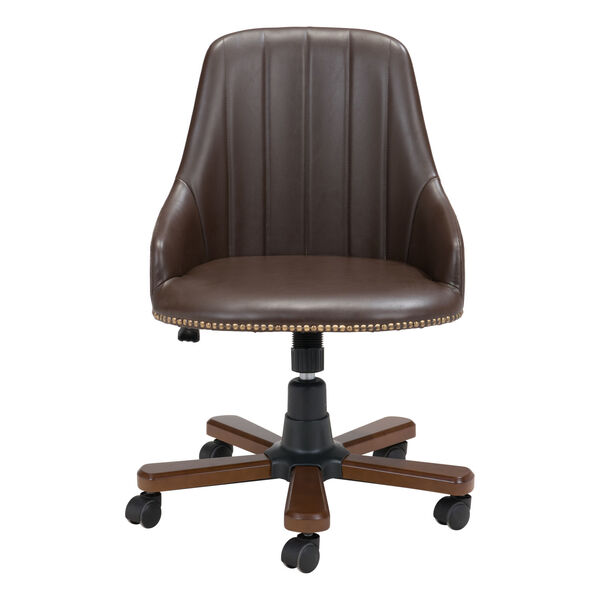 Gables Brown and Dark Brown Office Chair, image 4