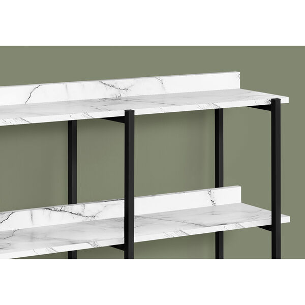 White Marble Console Table, image 4