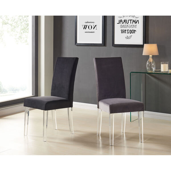 Dalia Gray Dining Chair, Set of Two, image 3