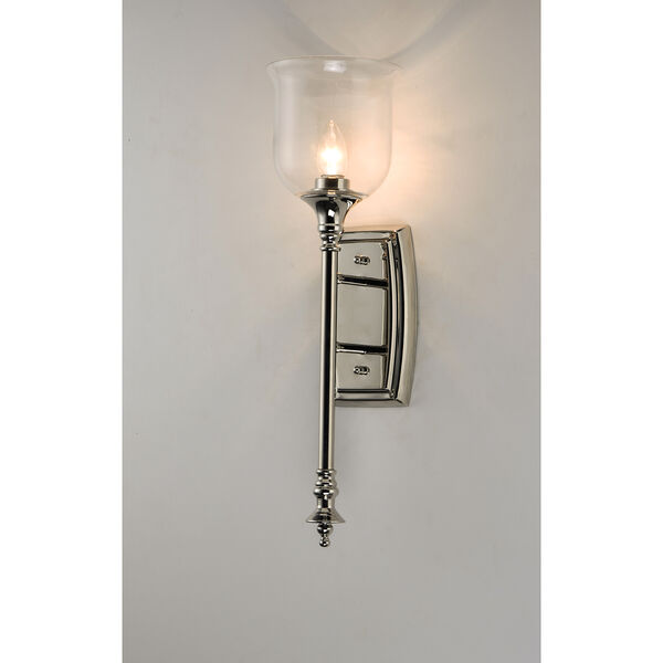 Centennial Polished Nickel Six-Inch One-Light Wall Sconce, image 3