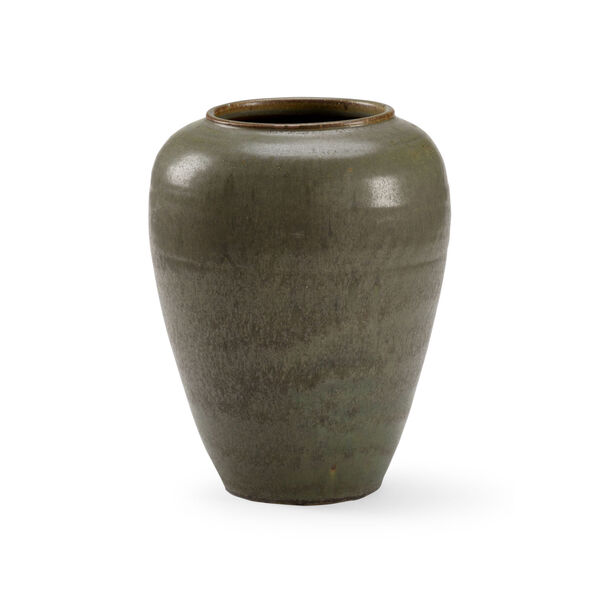 Antique Moss Glaze Vase, image 1