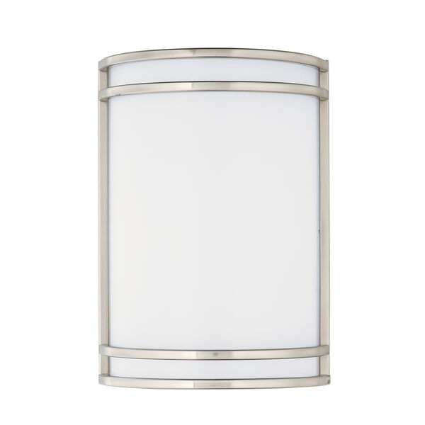 Linear LED Satin Nickel Seven-Inch LED Wall Sconce, image 1