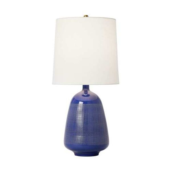 Ornella Blue Celadon 14-Inch One-Light Table Lamp, image 1