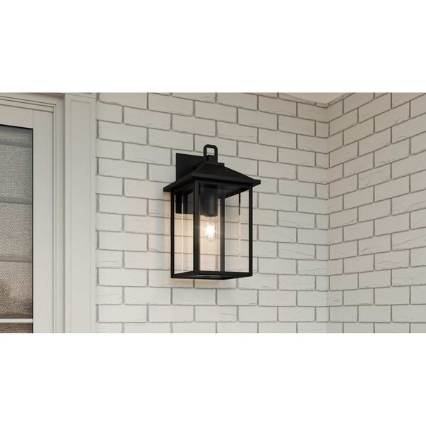 Fletcher Earth Black One-Light Outdoor Wall Mount, image 2