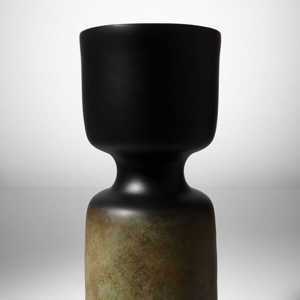 Rustic Patina Small Chalice Vase, image 3