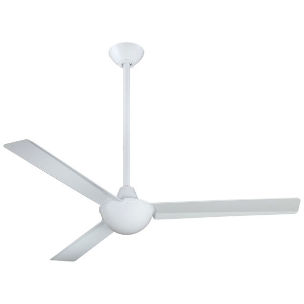 Kewl 52-Inch Ceiling Fan in White with Three Blades, image 1