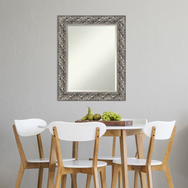 Silver 24W X 30H-Inch Decorative Wall Mirror, image 5
