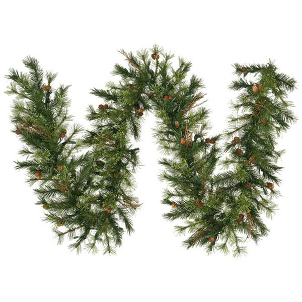 Mixed Country Pine 9-Foot Garland w/200 Tips, image 1