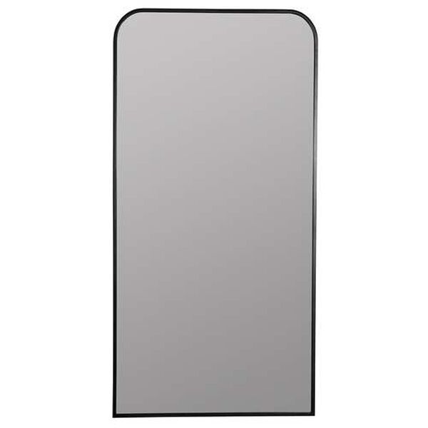 Amberly Matte Black Full Length Wall Mirror, image 2