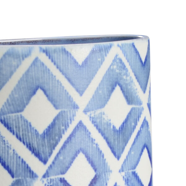Blue 7-Inch Seagate Vase, image 2