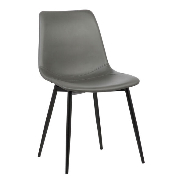 Monte Gray with Black Powder Coat Dining Chair, image 1