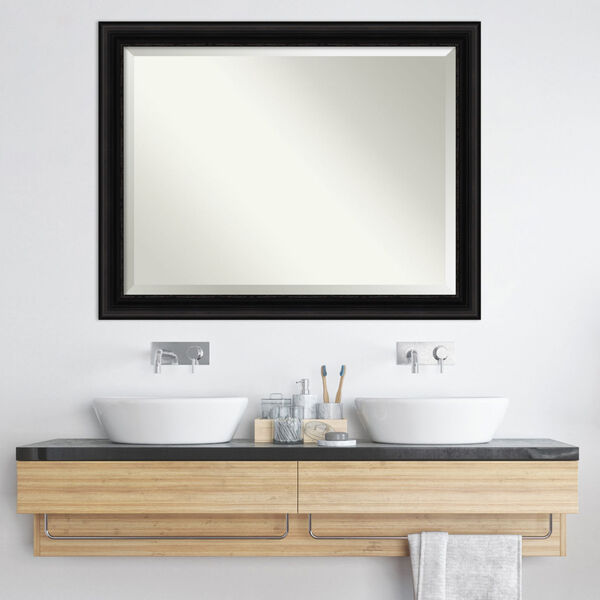 Parlor Black Bathroom Vanity Wall Mirror, image 6