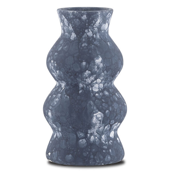 Phonecian Navy and White Small Vase, image 2