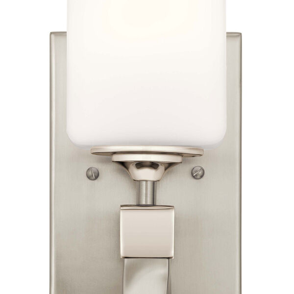 Marette Brushed Nickel One-Light Wall Sconce, image 4