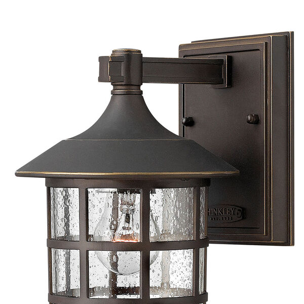 Freeport Oil Rubbed Bronze One-Light Small Outdoor Wall Light, image 2