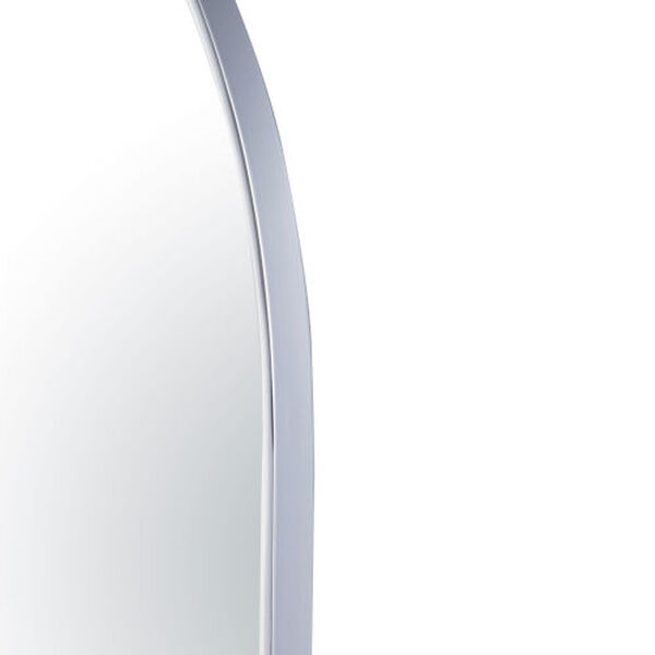 Capsule Chrome 24 x 60 Inch Wall Mirror, image 5