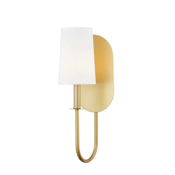 Wallace Gold One-Light Wall Sconce, image 1