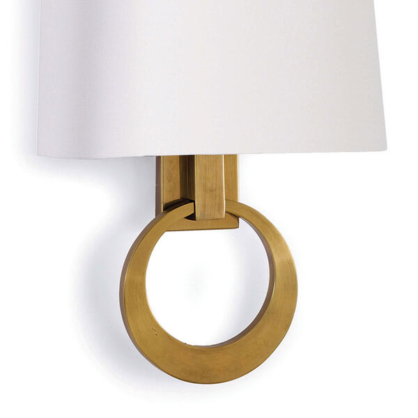 Classics Brass 12-Inch Two-Light Wall Sconce, image 3