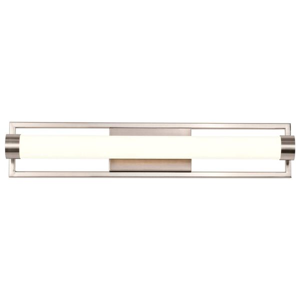 Canal Brushed Nickel 24-Inch Integrated LED Bath Strip, image 6