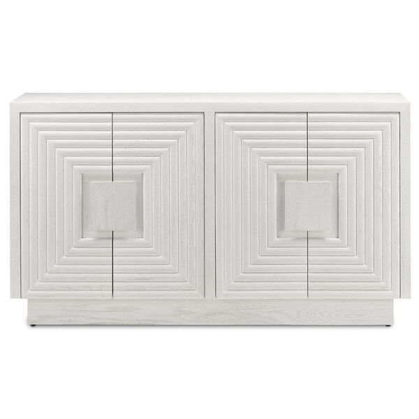 Morombe Cerused White Cabinet, image 2