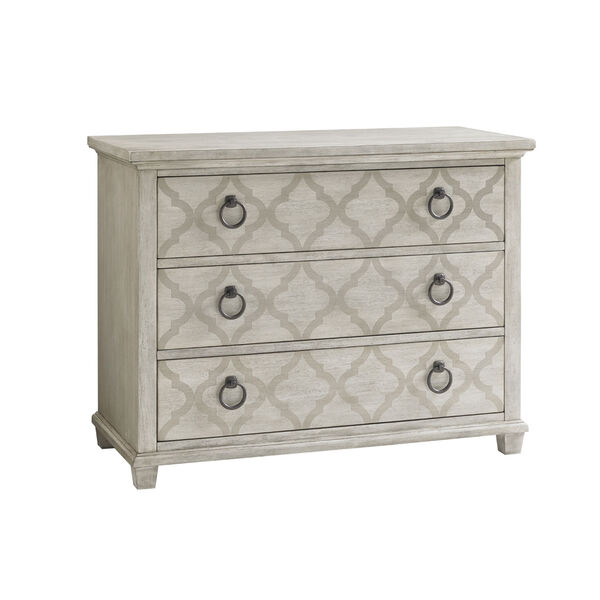 Oyster Bay White Brookhaven Hall Chest, image 1