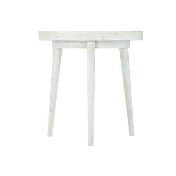White Loft Booker Round End Table, image 1