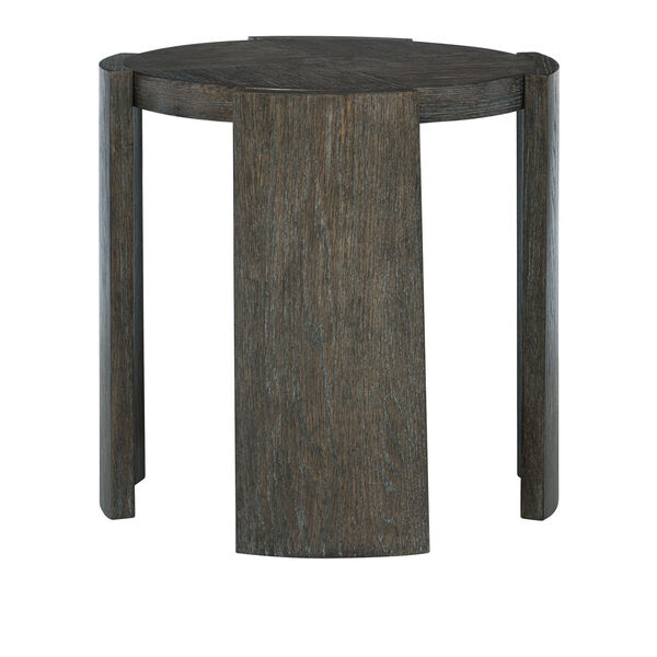 Linea Charcoal Chairside Table, image 3