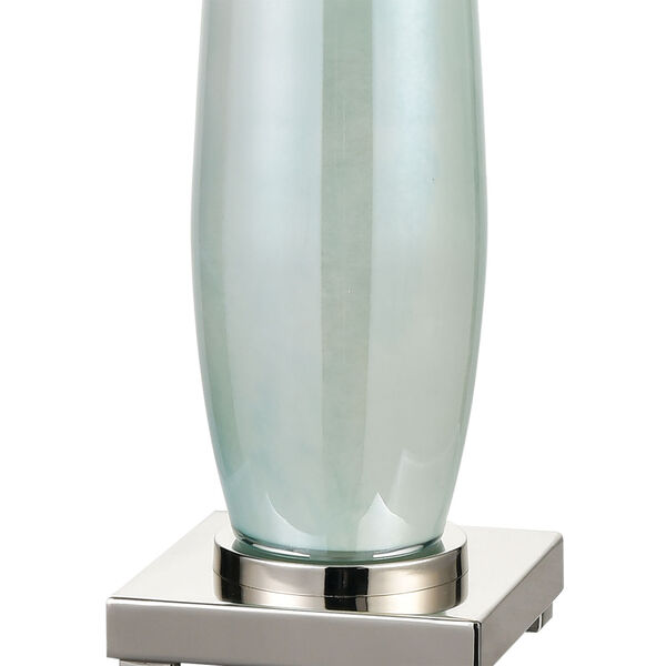 Confection Seafoam Green with Polished Nickel One-Light Table Lamp, image 4