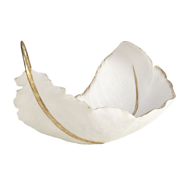 White Feather Decorative Bowl, image 6