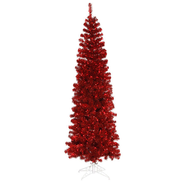 7 Ft. 6 In. Red Pencil Tree, image 1