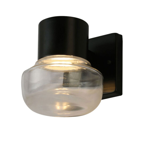 Belby Black Six-Inch LED Wall Sconce, image 1