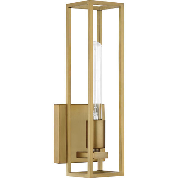 Leighton Weathered Brass One-Light Wall Sconce, image 2