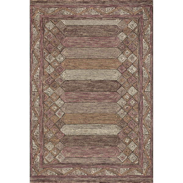 Berkeley Berry and Spice Area Rug, image 1