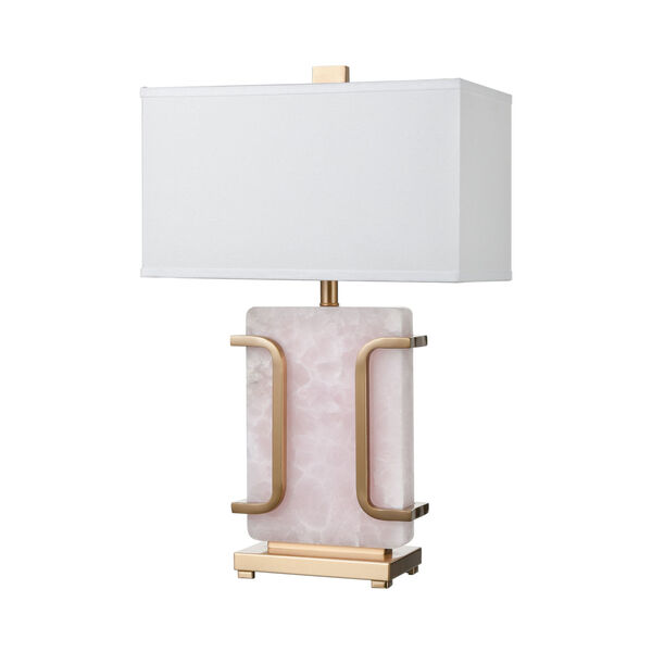 Archean Pink with Cafe Bronze One-Light Table Lamp, image 2