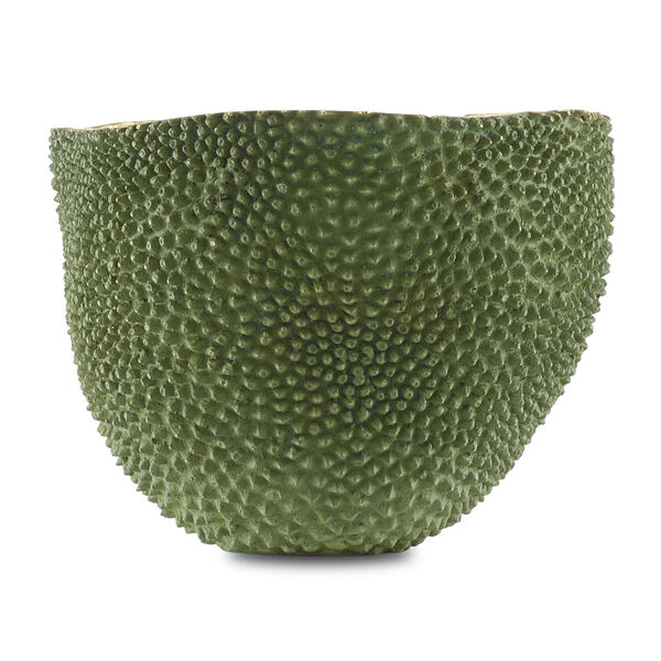 Green and Gold Large Jackfruit Vase, image 2