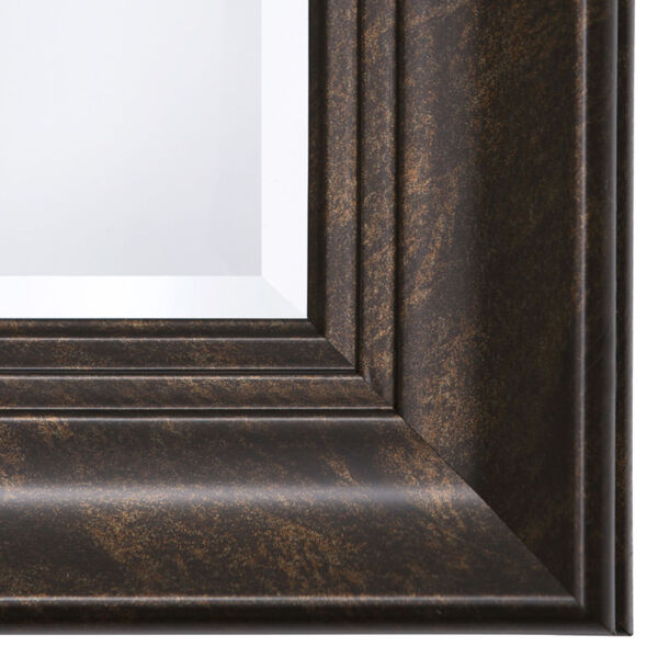 Dark Bronze 27-Inch Tall Framed Mirror, image 2