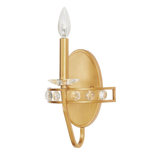 Monroe Antique Gold One-Light Wall Sconce, image 4