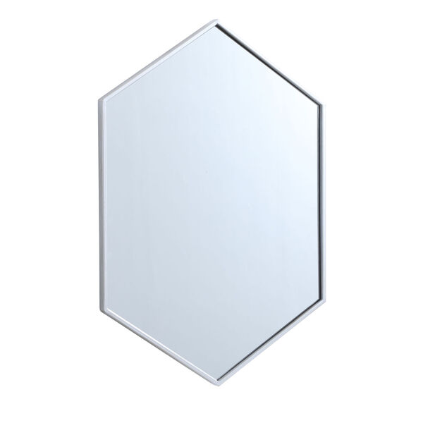 Eternity Silver 24-Inch Hexagon Mirror, image 5