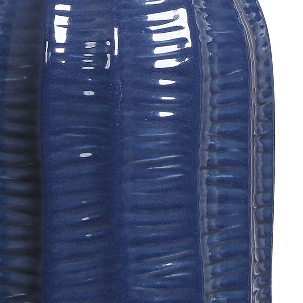 Philip Blue Glazed Vase, image 3