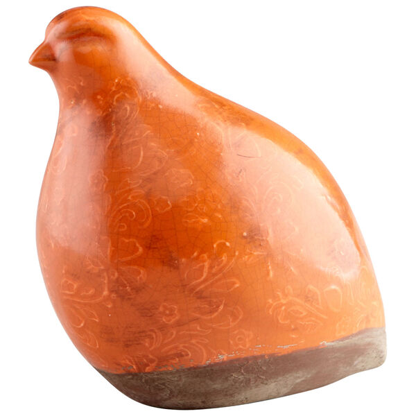 Orange Partridge II Sculpture, image 1